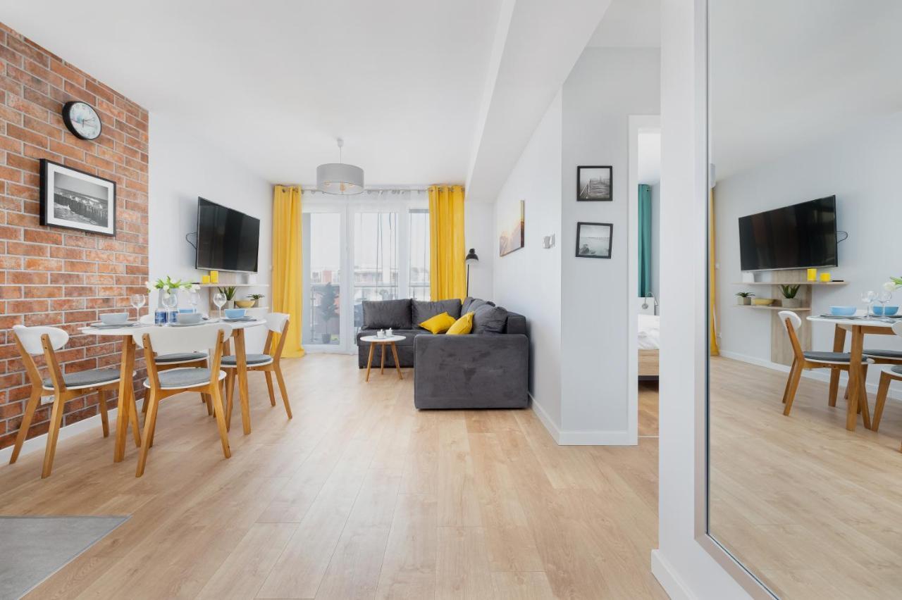Apartment Klifowa Resort With Spa, Fitness & Kids Room By Noclegi Renters Rewal Exteriör bild