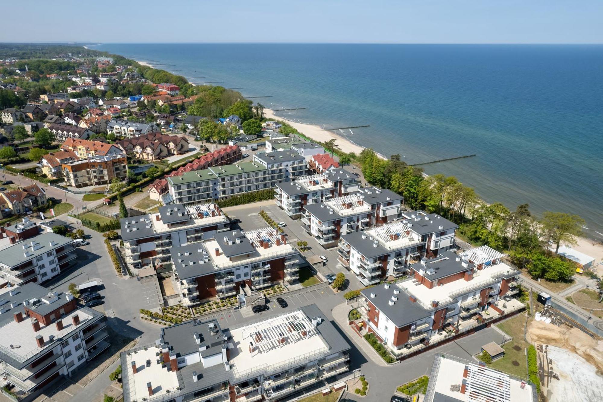 Apartment Klifowa Resort With Spa, Fitness & Kids Room By Noclegi Renters Rewal Exteriör bild